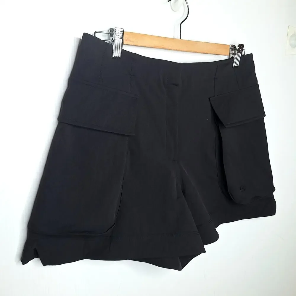 Lululemon Relaxed Fit Super High Rise Cargo Shorts 4